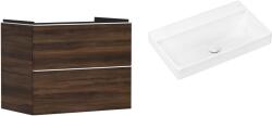 Hansgrohe Készlet szekrény Hansgrohe Xelu Q 54030700, mosdótál Hansgrohe Xelu Q 61021450