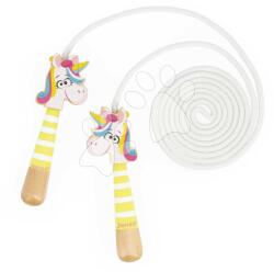 Janod Ugrálókötél Egyszarvú Unicorn Skipping Rope Applepop Janod fa fogantyúkkal (J03377)