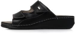Batz Papuci dama, Batz, Trudi-Negru, casual, piele naturala, ortopedici, cu platforma, negru (Marime: 39)