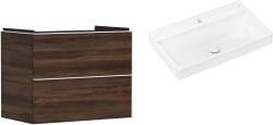 Hansgrohe Készlet szekrény Hansgrohe Xelu Q 54030700, mosdótál Hansgrohe Xelu Q 61020450