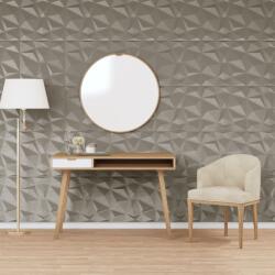 vidaXL 24 db betonszürke XPS gyémántmintás fali panel 50 x 50 cm 6 m2 (356927)