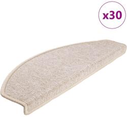 vidaXL 30 db tópszínű lépcsőszőnyeg 65x24x4 cm (3365755)