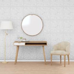 vidaXL 48 db fehér XPS ametisztmintás fali panel 50 x 50 cm 12 m2 (356945)