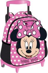 Luna Luna: Must Team Minnie egér gurulós ovis hátizsák 27x10x31cm (000565038)