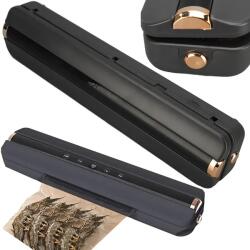  Hordozható vákuum fóliázó gép, USB-s akkumulátor, 10 db tasak, 37 cm (27403_CZ)