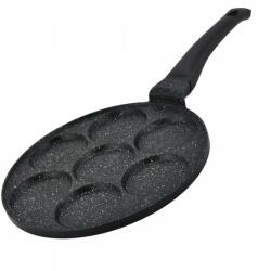 Herzberg Herzberg 26 cm márvány bevonatú 7 fészkes palacsinta és crepe serpenyő (HG-CP267HO)