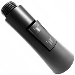  Univerzális fekete M22 perlator csaptelep-hosszabbító, 2 vízsugármód, 10 cm (DA135)
