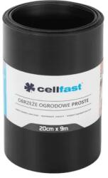 Cellfast kerti szegély, fekete, 20 cm × 9 m, rugalmas műanyag (66972)