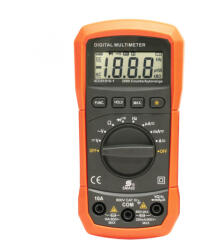 Home SMA 92 digitális multiméter, egyenfeszültség, váltófeszültség, egyenáram, váltóáram, ellenállás, frekvencia mérése, automatikus méréshatárváltás (SMA-92)