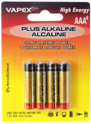 Vapex 4db AAA méretű mikroceruza tartóselem 1.5V (109019)