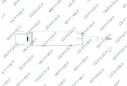 GSP lengéscsillapító GSP 32112410 (32112410)