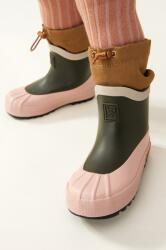 Liewood gyerek gumicsizma Isaac Technical Rainboot zöld, LW19230 - zöld 34
