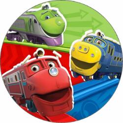 Pictu Hap Ehető papír chuggington - boldog vonatok 19, 5 cm - Pictu Hap (pic9001732_kruh)