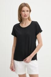 United Colors of Benetton pamut póló fekete, 3BVXD109F - fekete XS