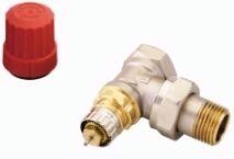 Danfoss radiátorszelep sarok előbeállítással RA-N 1/2'' (013G0013)