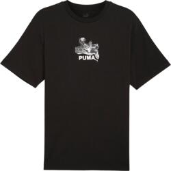 PUMA GRAPHICS Bicycle Kick Tee Men Rövid ujjú póló 628005-01 Méret XL 628005-01
