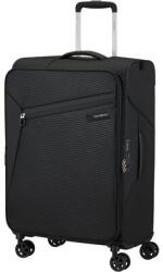 Samsonite LITEBEAM Spinner 66/24 Exp fekete bőrönd (146853-1041)