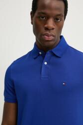 Tommy Hilfiger poló mintás, MW0MW17770 - kék M - answear - 26 990 Ft