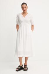 BOSS Orange ruha - fehér 38 - answear - 70 990 Ft