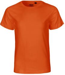 Neutral Rövid ujjú gyerek póló organikus Fairtrade biopamutból - Narancssárga | 128/134 (NE-O30001-1000133066)
