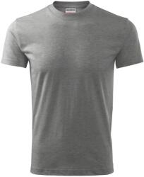 MALFINI Póló Base - Sötétszürke melírozott | 4XL (R061219)