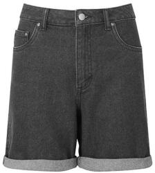 WOMBAT® Női farmer rövidnadrág - Fekete denim | XL (WB909-1000405087)