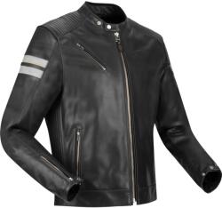 Segura Geacă Moto din Piele SEGURA ROMEO · Negru / Alb