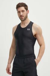 Under Armour edzős póló HG Iso-Chill Compression fekete - fekete L