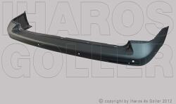 VW T6 2015-2019 Transporter - Hátsó lökhárító fekete szenzoros (2h. a) (12.05-)