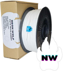 Neon Wolf Elefántcsont PETG 1, 75mm 1KG