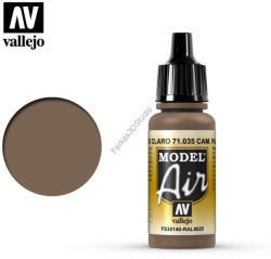 Vallejo - Model Air - Camouflage Pale Brown 17 ml