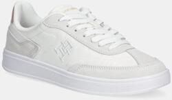 Tommy Hilfiger sportcipő TH HERITAGE SNEAKER bézs, női, FW0FW08643 - bézs Női 40 - answear - 26 990 Ft