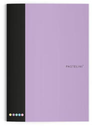 Füzet vonalas PASTELINI 444 A/4 40 lapos extra kapcsos lila (01_08626)