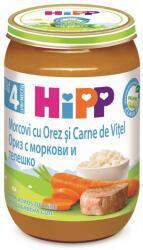 HiPP Био Пюре HiPP Ориз с моркови и телешко месо 190 гр. - 4+ месеца