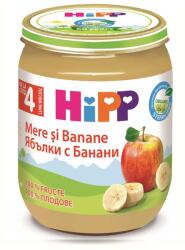 HiPP Био Пюре HiPP Ябълка с банан 125 гр. - 4+ месеца