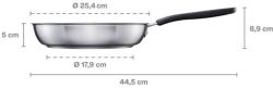 Fiskars FISKARS Functional Form serpenyõ, 24 cm, kerámia bevonattal ÚJ 1072310