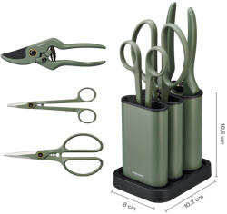 Fiskars FISKARS PlantCare növénymetszõ készlet, 3 db-os, tartóval ÚJ 1075317