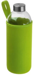 M-Collection Üveg ivópalack neoprén tokban, 1000 ml, Világos Zöld (MC6242729)