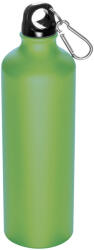 M-Collection Nagy ivópalack karabinerrel, 800 ml, Világos Zöld (MC6019429)