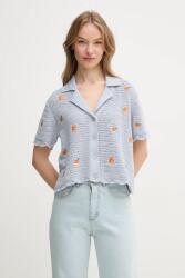 Pepe Jeans pamut kardigán OLAYA TOP női, könnyű, PL702277 - kék S
