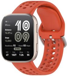 AIRY Szilikon szíj Amazfit Bip 6 piros