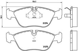 BREMBO Fékbetét készlet BREMBO P 86 013 for VOLVO (P 86 013)