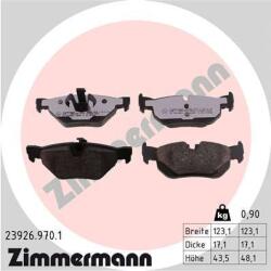ZIMMERMANN fékbetétkészlet, tárcsafék ZIMMERMANN 23926.970. 1 for BMW (23926.970.1)