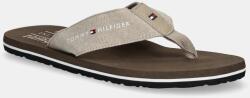 Tommy Hilfiger flip-flop CHAMBRAY BEACH SANDAL bézs, férfi, FM0FM05570 - bézs Férfi 41