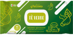 Record Salviette Té Verde törlőkendő 40db-os zöldtea illat (RC-70997)