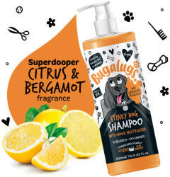 Bugalugs Stinky Dog - citrus és bergamon sampon 1000ml (BUG-97411)