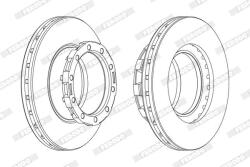 FERODO Disc frana FERODO FCR168A (FCR168A)