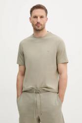 Michael Kors t-shirt zöld, férfi, sima, CR451V9HFK - zöld L