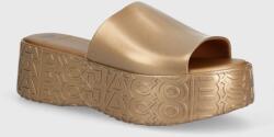 Melissa papucs BECKY + MARC JACOBS AD sárga, női, platformos, M. 33968. BA152 - arany Női 37