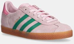 adidas Originals gyerek velúr sportcipő GAZELLE - rózsaszín 40 - answear - 28 990 Ft